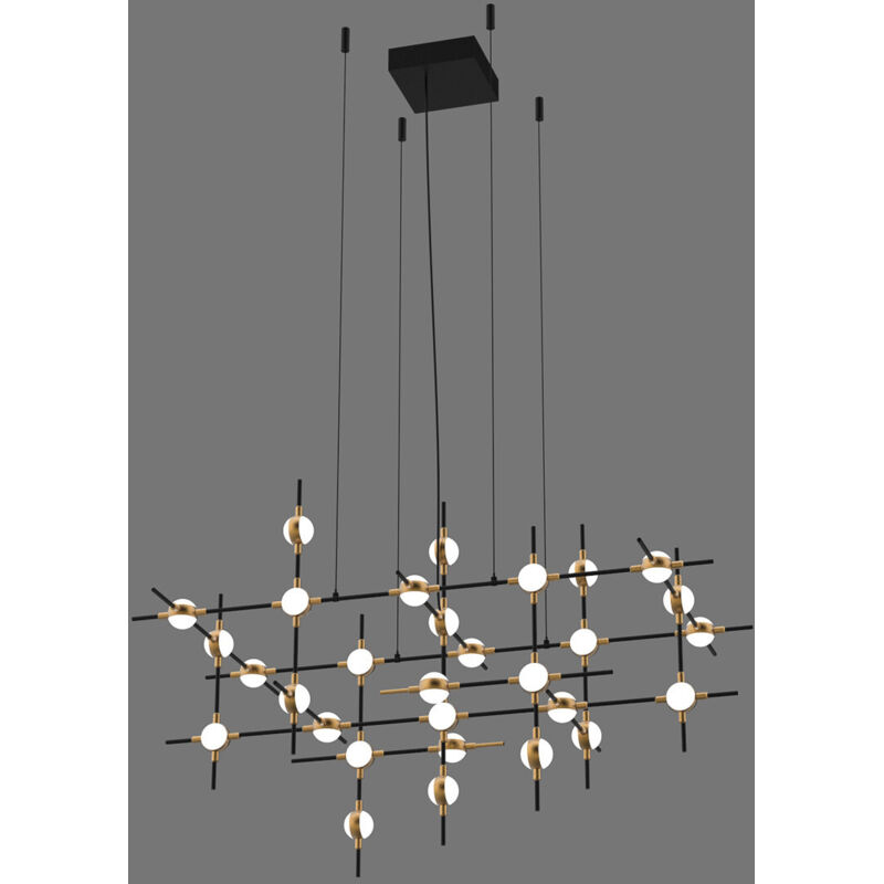 Italux Gelb Provenza Moderne Integrierte Led-Pendel-Deckenleuchte, 3000K