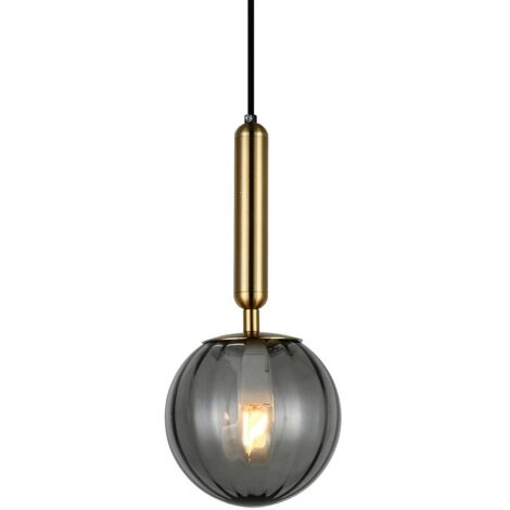Italux Ravena Lámpara de techo colgante delgada moderna de 1 luz, LED E27