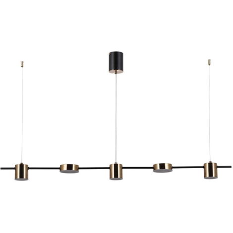 Italux Remdal Plafoniera Moderna Bar a Sospensione LED, 3000K