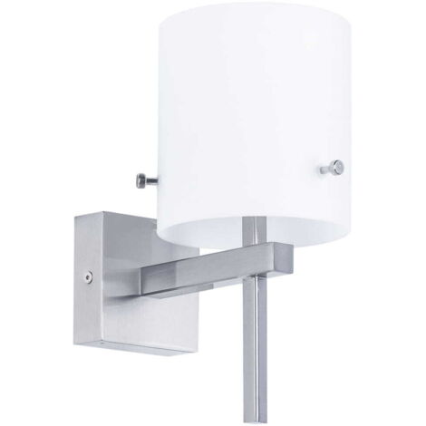 Italux Reno applique moderna satinata argento G9 IP44
