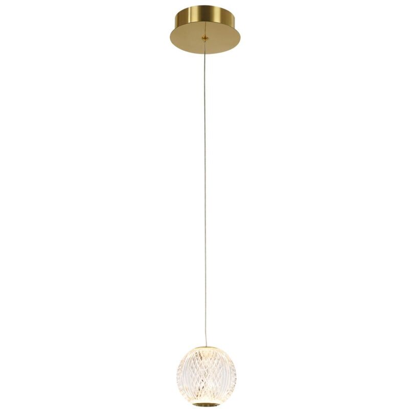 Italux - Rosario Plafonnier suspendu globe classique led, 3200K Italux - Rosario Plafonnier suspendu globe classique led, 3200K