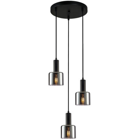 Italux Santia Lámpara de techo colgante moderna de 3 luces, E27