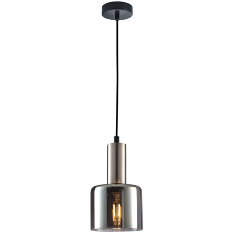 Italux Santia Moderne 1-flammige Kuppel-Pendel-Deckenleuchte, E27