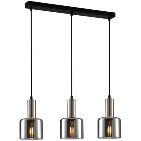 Italux Santia Moderne 3-flammige Stab-Pendel-Deckenleuchte, E27