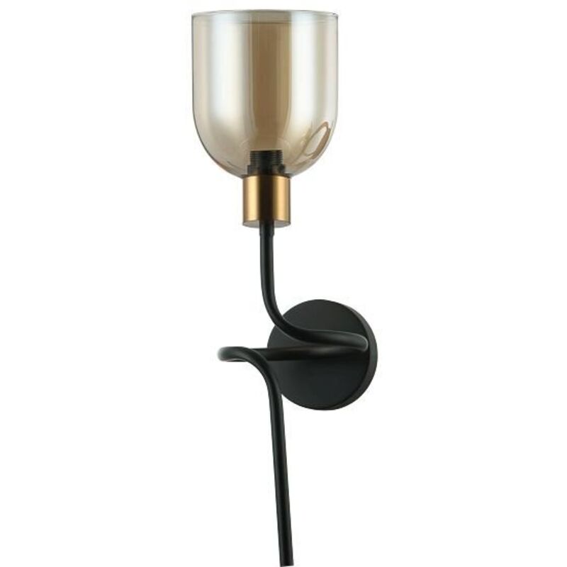 Italux Schwarz Servio Moderne Wandlampe, E14