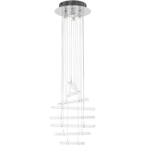 Italux Spyro Plafoniera moderna a sospensione a 20 luci, GU10 + G4