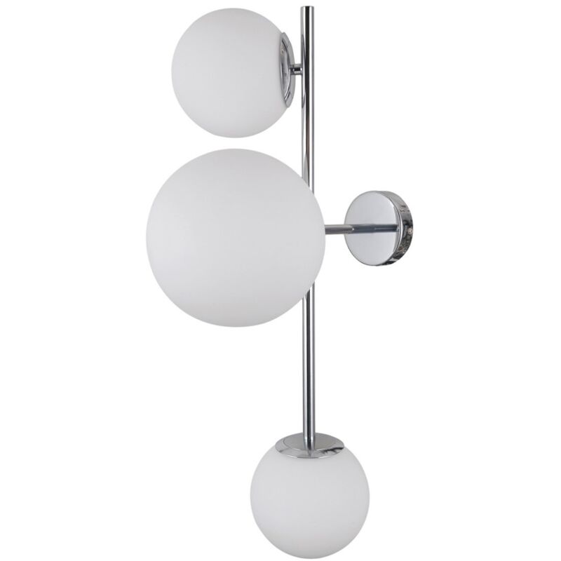 Italux - Vailante Applique murale moderne à 3 lumières, E27 + E14 Italux - Vailante Applique murale moderne à 3 lumières, E27 + E14