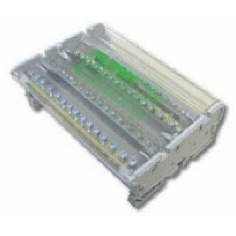 Italweber morsettiera di potenza 4p 15 fori - 125a 1024126