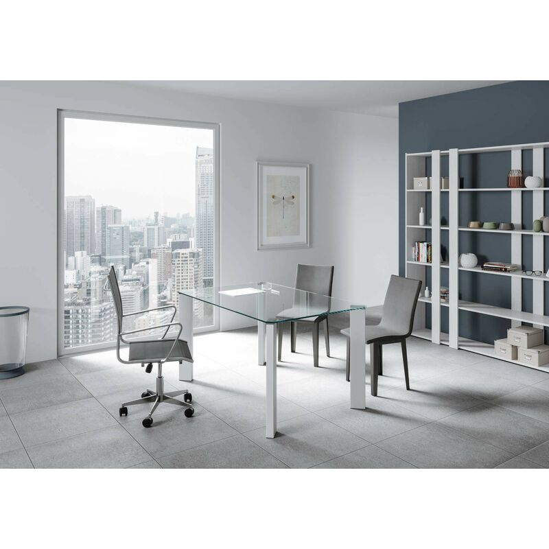 Tavolo da Pranzo Scrittoio Evelin L.140 P.80 H.75