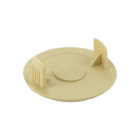 Itar – Cache trou ø30 – Décor ivoire – Pour surfaces murales – Installation facile – Cache plastique de qualité