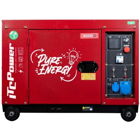 ITC POWER 8000D Diesel Stromaggregat 6500 Watt 230V Sonderedition