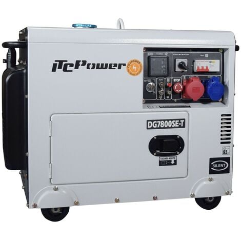 KnappWulf Diesel Stromerzeuger KW5500-3 Generator Notstromaggregat 3-Phase  400V