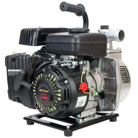 ITCPOWER - Motobomba 1,5" (40mm) Aguas Limpias. Motor ITCPower 2,4hp y accesorios incluidos