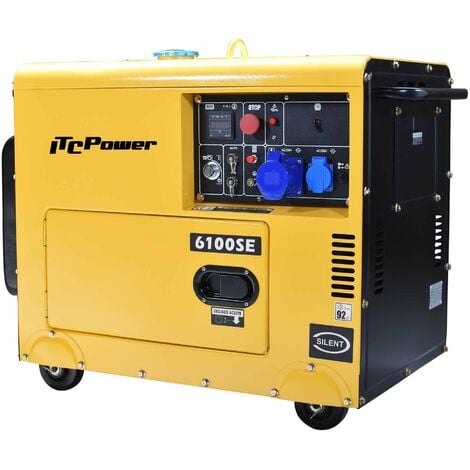 ITCPOWER NT-6100SE Generador Diesel ITCPower Monofásico