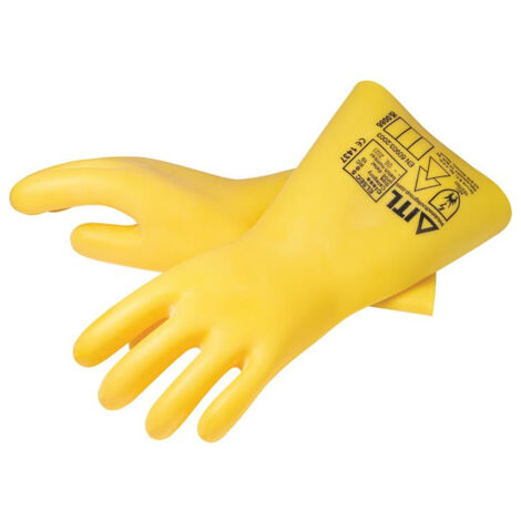 ITL Class 0 Insulated Rubber Gauntlet 36cm Size 10