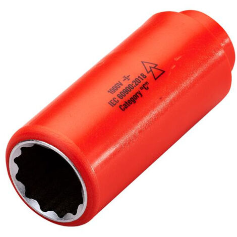 ITL Insulated 1/2in Drive Deep Socket 24mm - Lifetime Guarantee