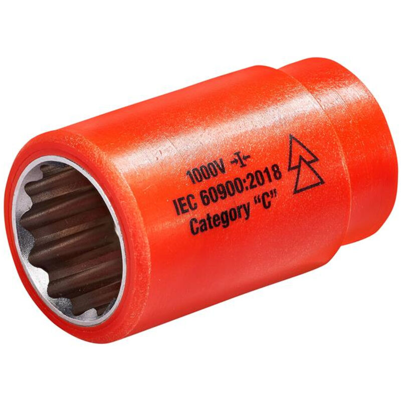 Itl Insulated 1/2in Drive Socket 21mm - High-Quality Tool