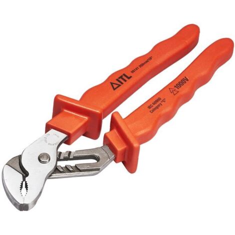 ITL Insulated UKC-00141 Insulated Waterpump Pliers 250mm ITL00141