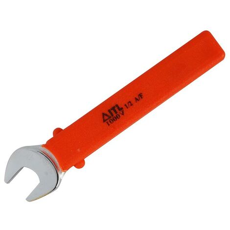 ITL Insulated UKC-00830 Insulated General Purpose Open End Spanner 1/2in AF ITL00830