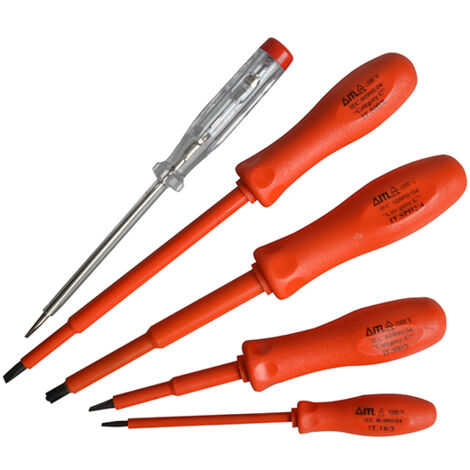 ITL Insulated UKC-02150 Insulated Screwdriver Set of 5 ITL02150