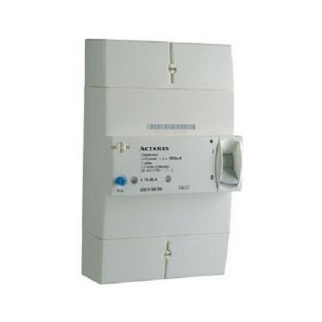 Disjoncteur Triphasé 4P 30A//60A Différentiel Instantané ITRON 400027