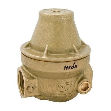 Itron – Réducteur de pression Isobar FF préréglé 3B Ø20X27 – Corps en bronze – Pression réglable 1,5 à 4,5 bars – Compatible normes NF et ACS