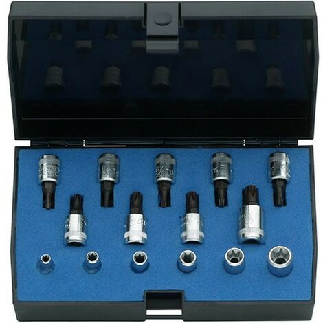 ITX 20 TX-015 Juego de destornilladores 1/4" 15 piezas TX