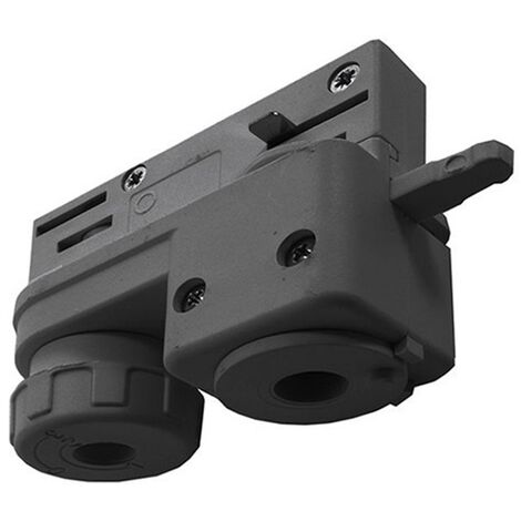 Ivela adaptateur universel  Système de rail 3 phases  Noir