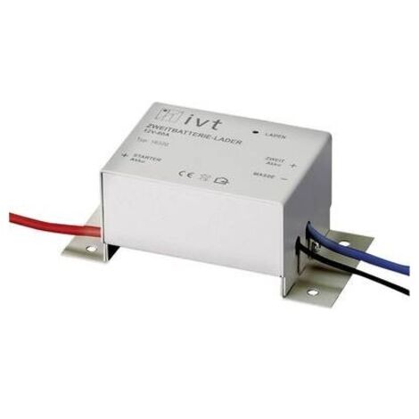 IVT 12/80 18320 Caricatore per due batterie 12 V