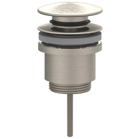 IVY Design Bouchon de vidange - clic clac - Nickel brossé PVD
