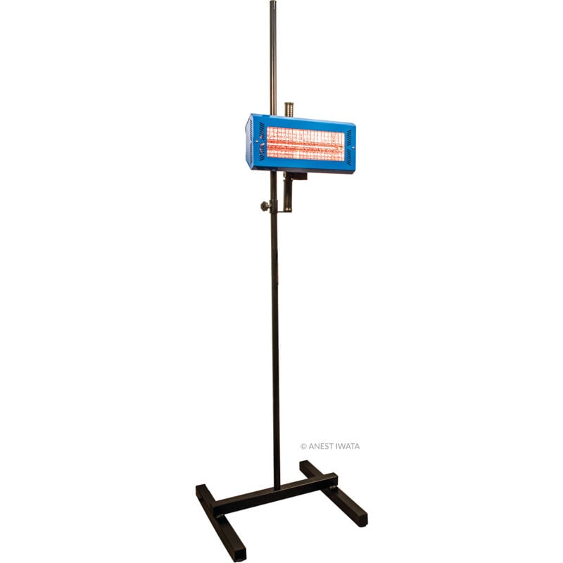 Iwata - Sécheur infrarouge 1,5KW manuel premium + support + minuterie - HL1000152DF