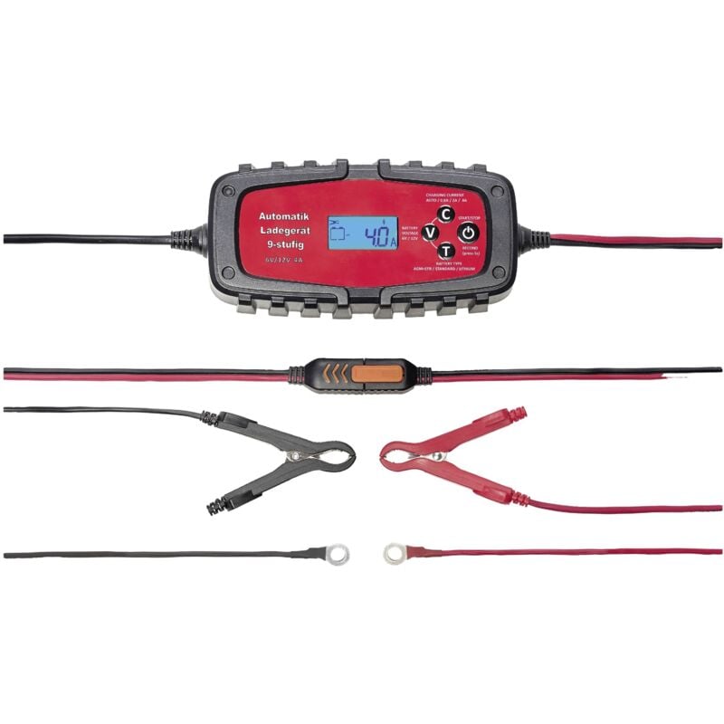 IWH 075900 075900 Chargeur automatique 6 V, 12 V 2 A, 4 A 2 A, 4 A