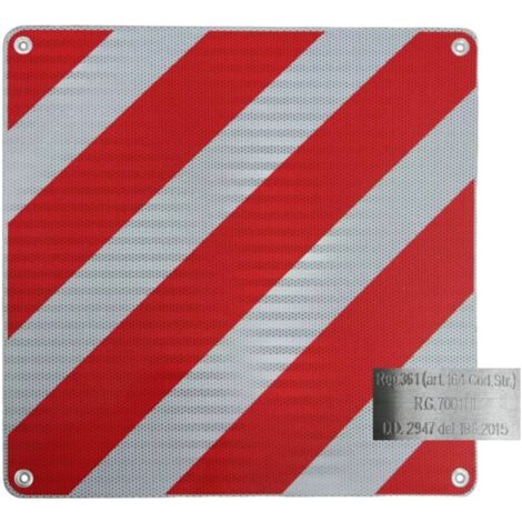 IWH 97606 Warntafel für Italien Cartello di avvertimento (L x A) 50 cm x 50 cm