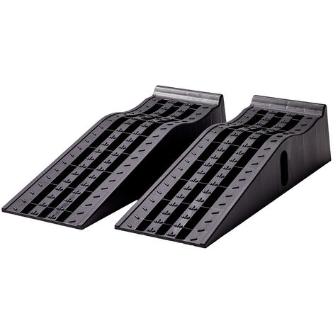 IWH Auffahrrampe 2 Stück / 3 Tonnen Auffahrrampe 3 t Arbeitshöhe: 15.5 cm (max)