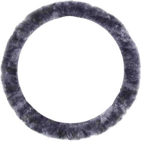 IWH Coprivolante (L x L x A) 350 x 350 x 40 mm Vera pelle di agnello Antracite 35 - 41 cm