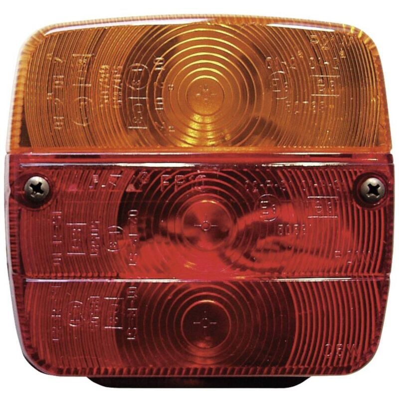 IWH - 616101 éclairage pour remorque 3 fonctions (feu de recul, clignotant et feu stop)
