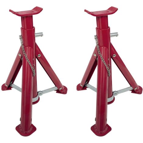 IWH Unterstellbock klappbar 2 Tonnen Cavalletto 2 t Altezza operativa: 27.5 - 36.5 cm