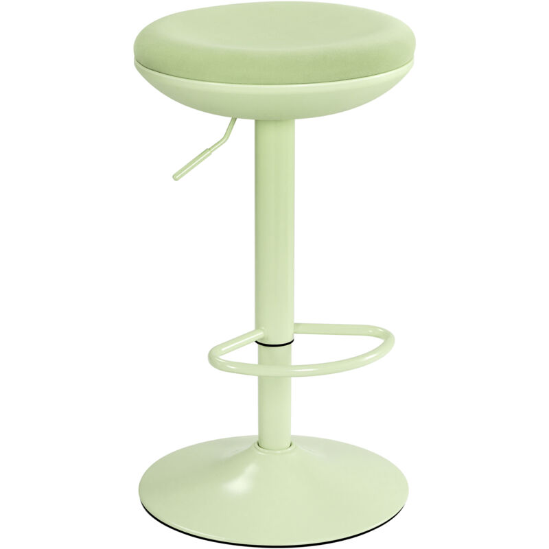 Iwmh - Tabourets de Bureau, Tabouret Ajustable en Hauteur, Chaise de Bureau Ergonomiqu Pivotante à 360° sans Dossier, Adaptée pour Bureau et Chambre,