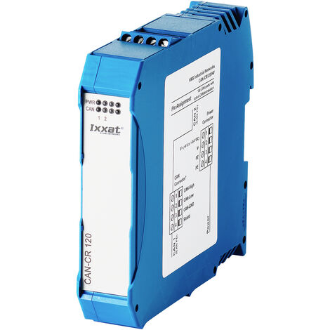 Ixxat 1.01.0210.20210 CAN-CR120/HV CAN/CAN-FD Repeater 24 V/DC 1 St.
