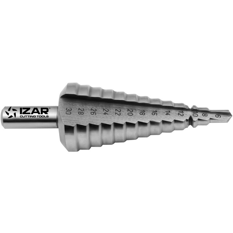

Broca Hss Escalonada 1602 Izar 9 Pasos De 4 A 20 Mm