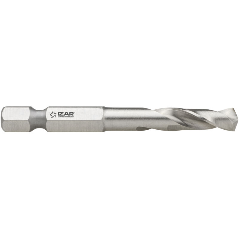 Broca hss Hexagonal Extra Corta 1/4 din E6.3 Metal - 1611 - 6,50 mm Izar