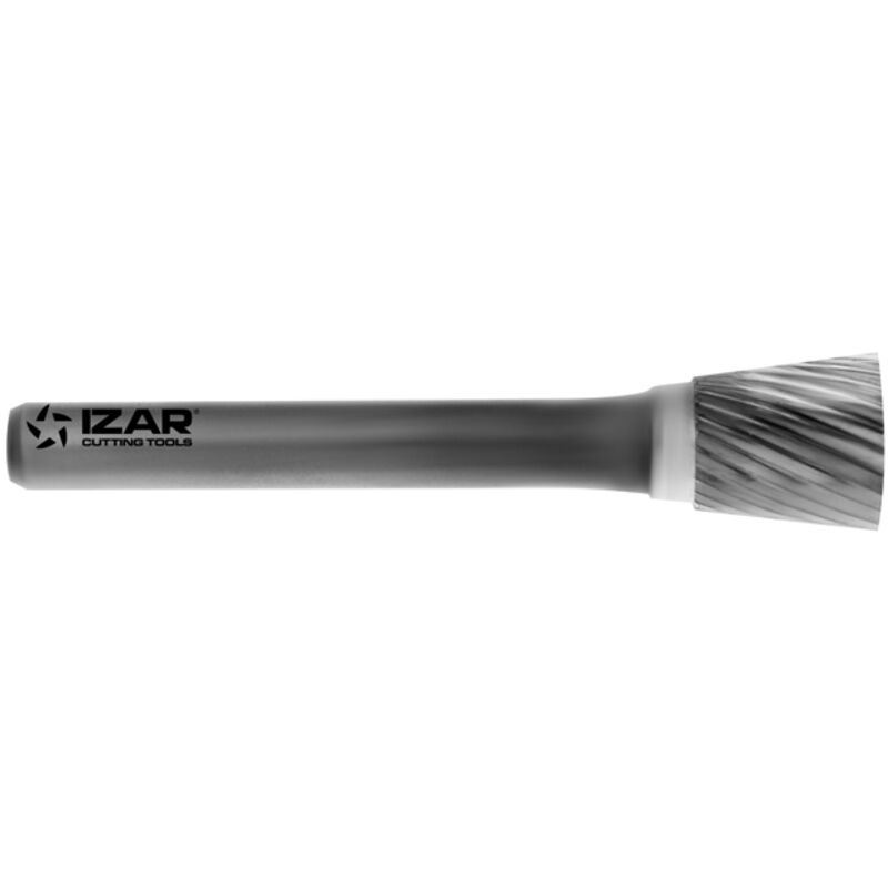Fresa Rotativa Metal Duro Tipo n Cono Invertido - 9252 - 03,00X03,00 mm Dent.3 Izar
