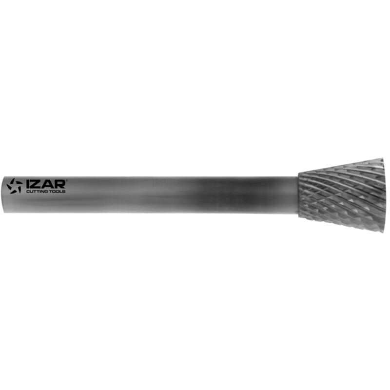 Fresa Rotativa Metal Duro Tipo n Cono Invertido - 9252 - 06,30X03,00 mm Dent.4 Izar