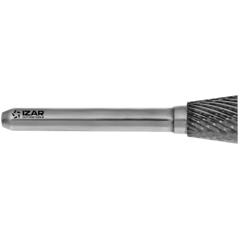 Fresa Rotativa Metal Duro Tipo n Cono Invertido - 9252 - 12,70X06,00 mm Dent.6 Izar