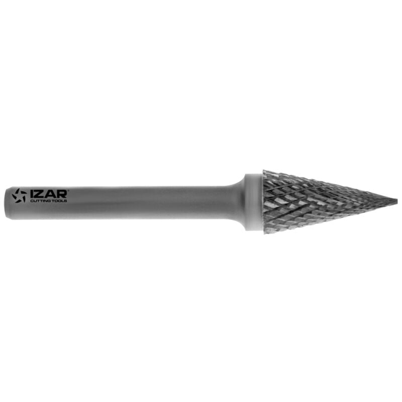 Izar - Fresa Rotativa Metal Duro Tipo m Conica - 9255 - 16,00X06,00 mm Dent.4