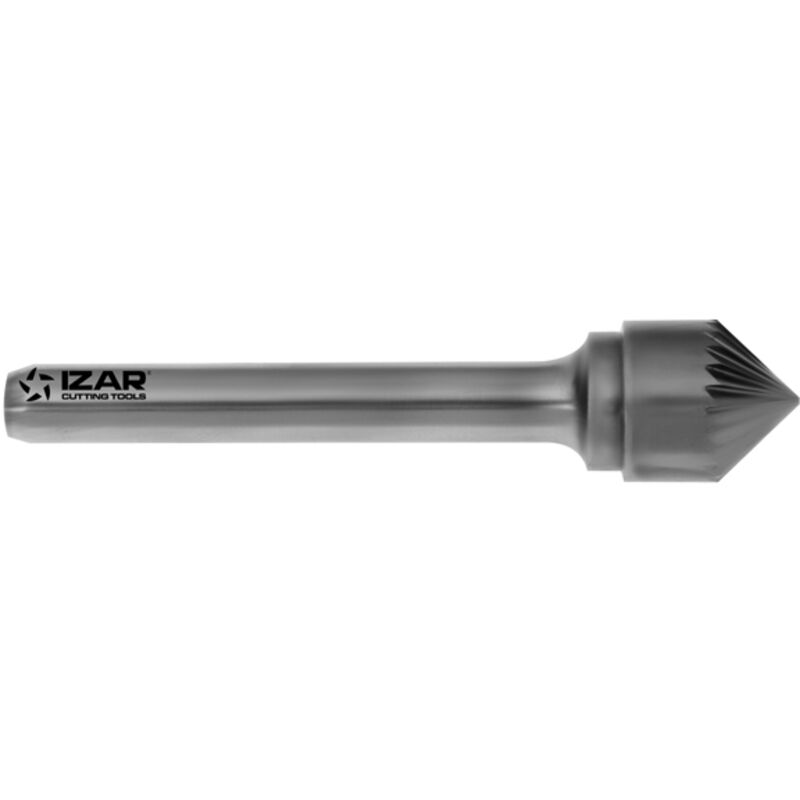 Izar - Fresa Rotativa Metal Duro Tipo k Conica-90º - 9256 - 06,00X06,00 mm Dent.3