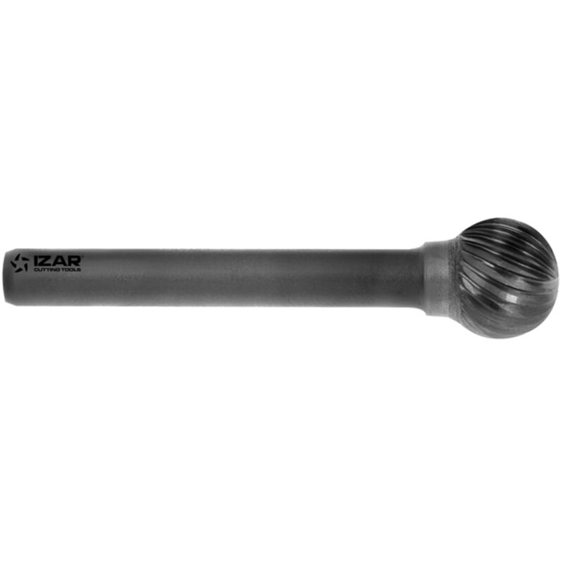 Izar - Fresa Rotativa Metal Duro Tipo d Esferica - 9258 - 06,00X06,00 mm Dent.3