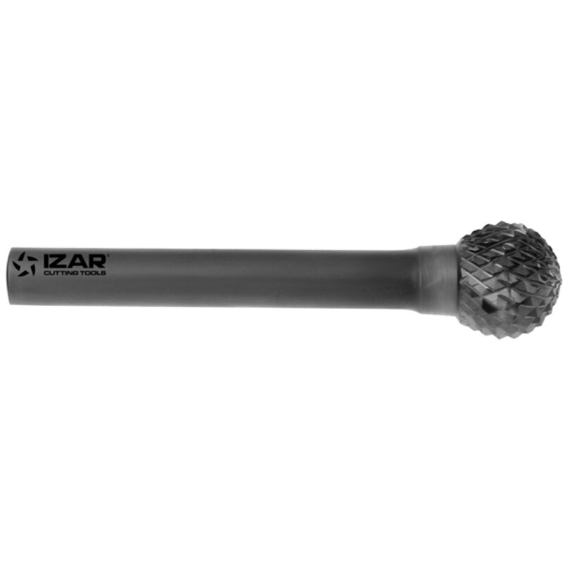 Izar - Fresa Rotativa Metal Duro Tipo d Esferica - 9258 - 12,70X06,00 mm Dent.4