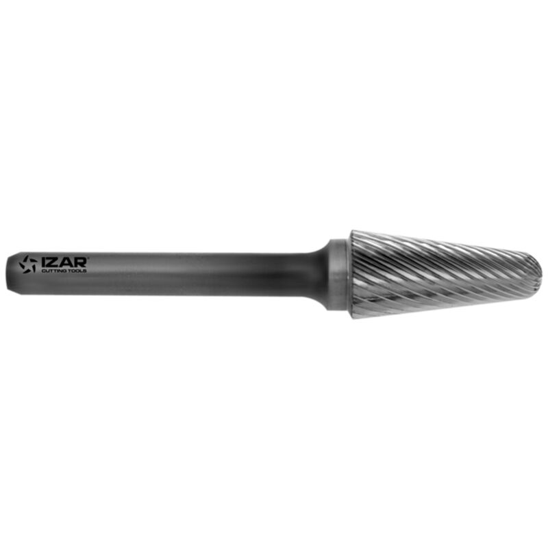 Fresa Rotativa Metal Duro Norma-Kel (l) Conica Redondeada - 9267 - 08,00X06,00 mm Dent.3 Izar