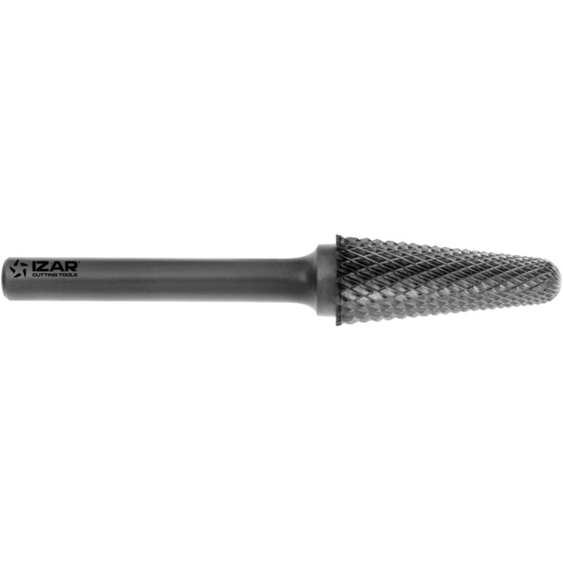 Fresa Rotativa Metal Duro Norma-Kel (L) Conica Redondeada - 9267 - 06,00X06,00 mm Dent.4 IZAR